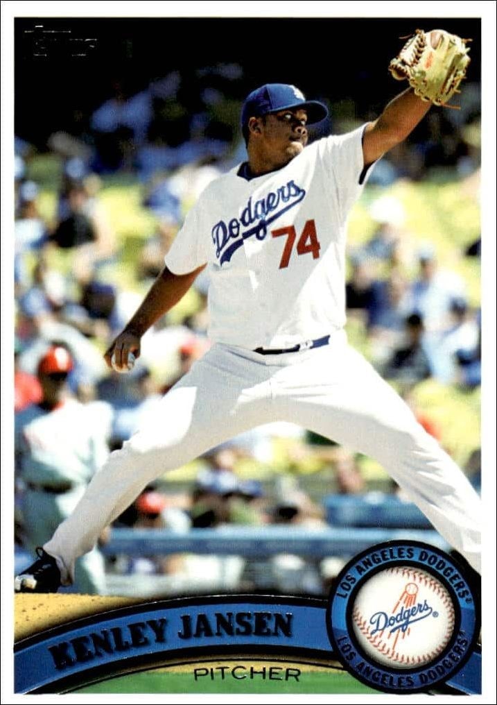2011 Topps Series 2 Kenley Jansen #388 trading card