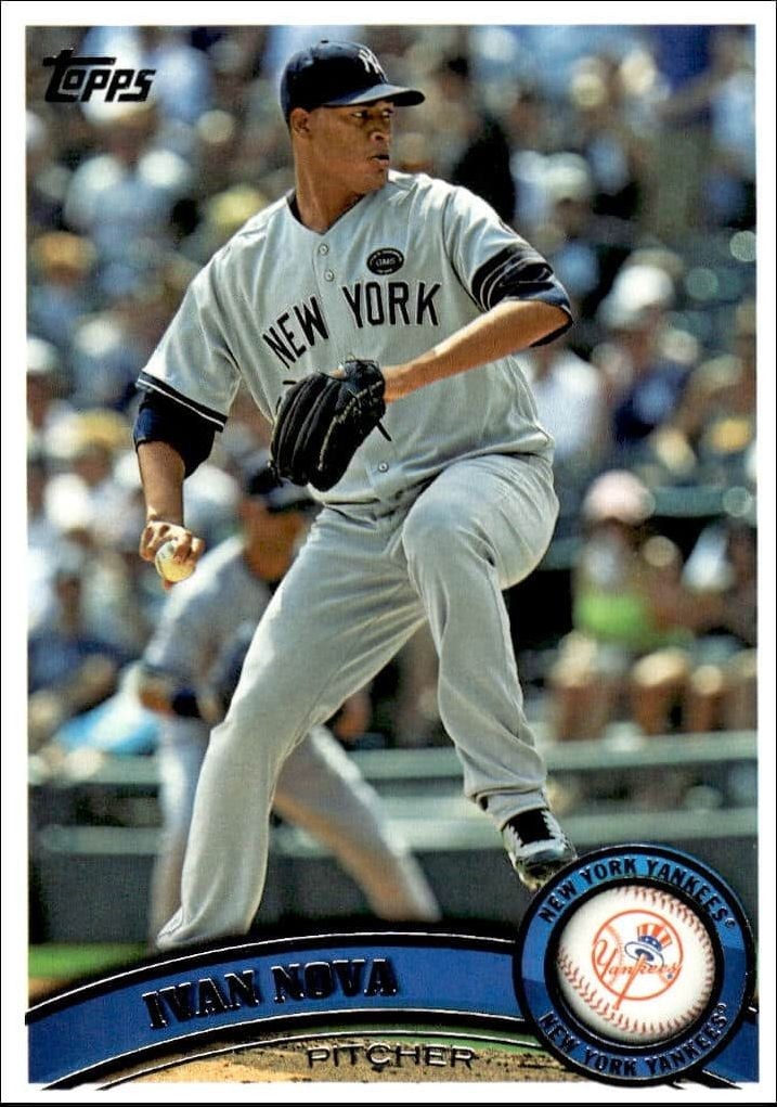2011 Topps Series 2 Ivan Nova #629 trading card