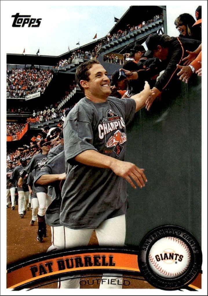 2011 Topps Series 2 Pat Burrell #546 trading card
