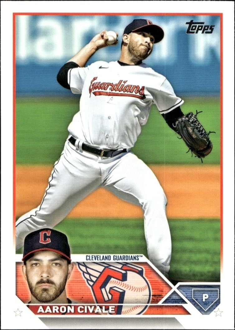 2023 Topps Series 2 Aaron Civale #433 trading card