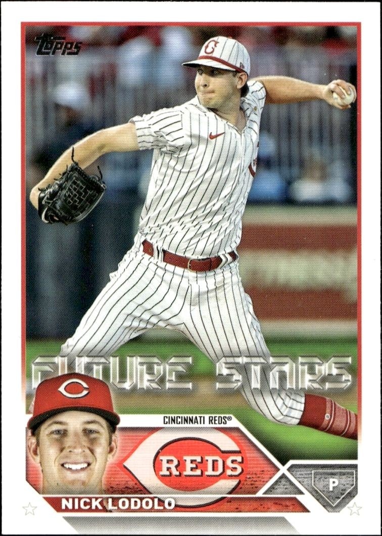 2023 Topps Series 2 Nick Lodolo #406 trading card