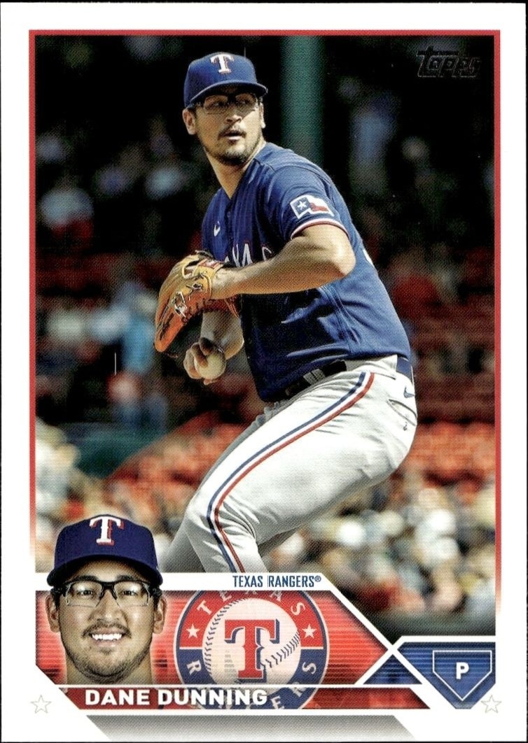 2023 Topps Series 2 Dane Dunning #367 trading card