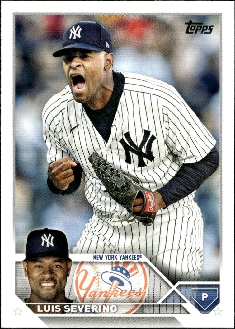 2023 Topps Series 2 Luis Severino #349 trading card