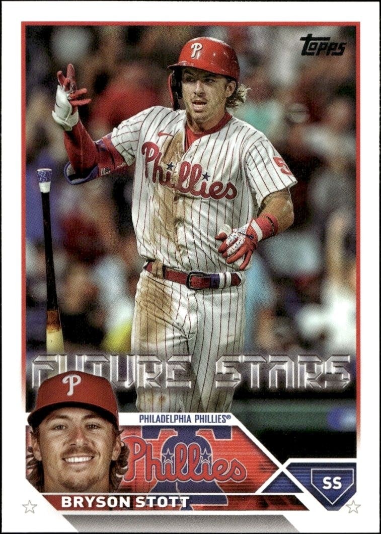 2023 Topps Series 1 Bryson Stott #295 trading card