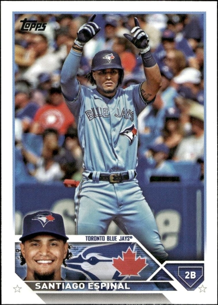 2023 Topps Series 1 Santiago Espinal #324 trading card