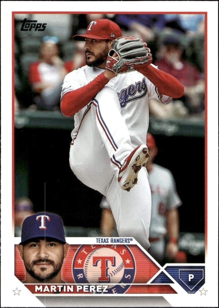2023 Topps Series 1 Martin Perez #261 trading card