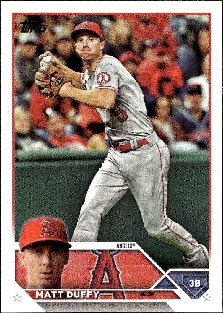 2023 Topps Series 1 Matt Duffy #274 trading card