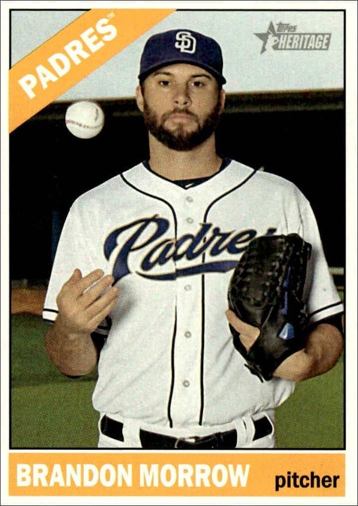 2015 Topps Heritage High Number Brandon Morrow #637 trading card