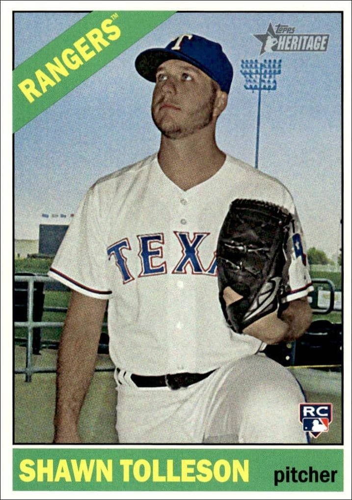 2015 Topps Heritage High Number Shawn Tolleson #584 trading card