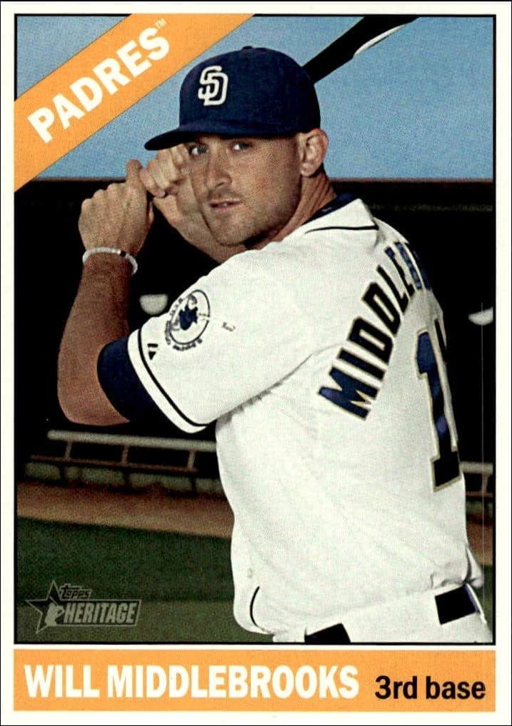 2015 Topps Heritage High Number Will Middlebrooks #622 trading card