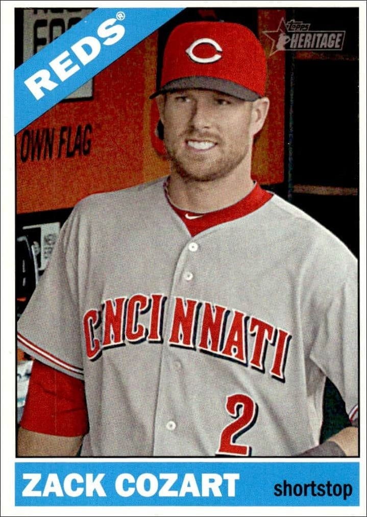 2015 Topps Heritage Zack Cozart #370 trading card
