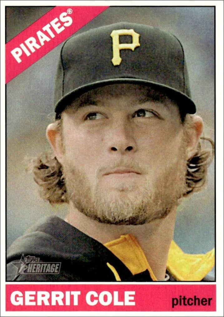 2015 Topps Heritage Gerrit Cole #425 trading card