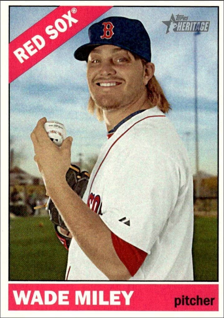 2015 Topps Heritage Wade Miley #248 trading card