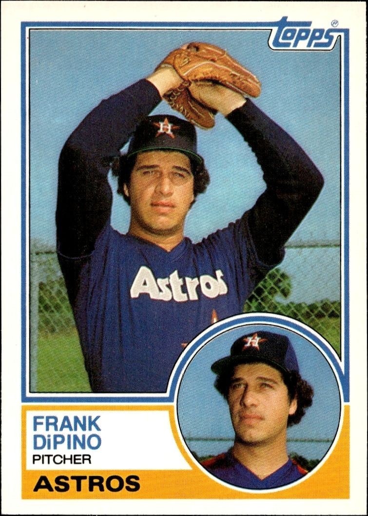 1983 Topps Traded Frank DiPino #25T trading card