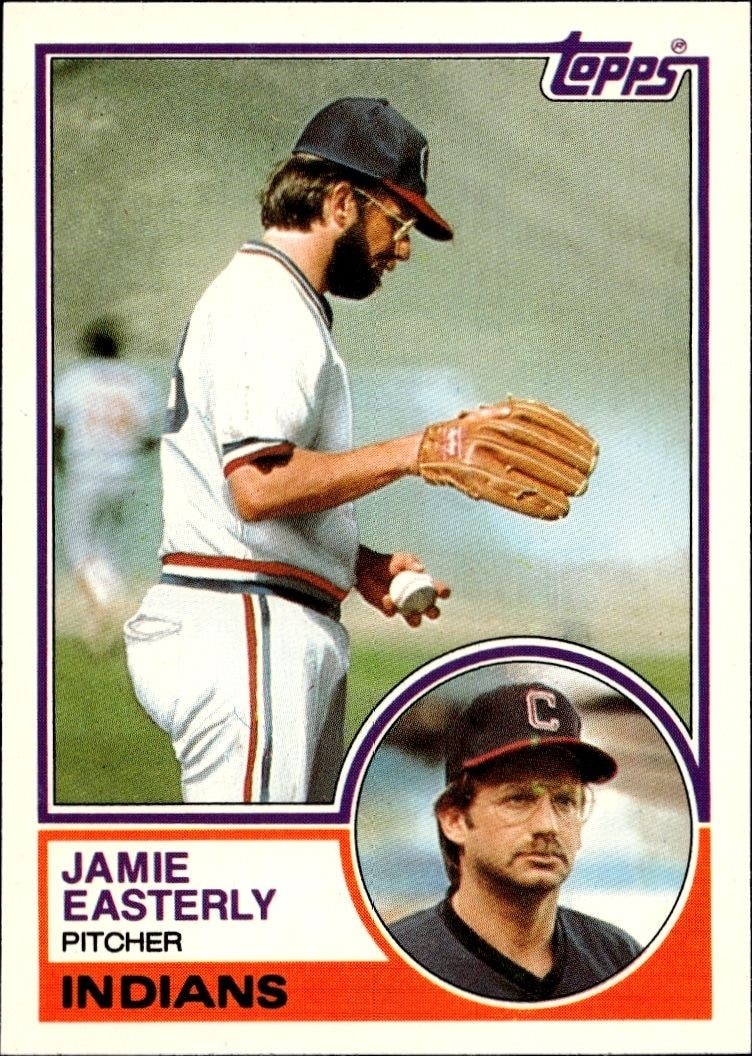 1983 Topps Traded Jamie Easterly #28T trading card