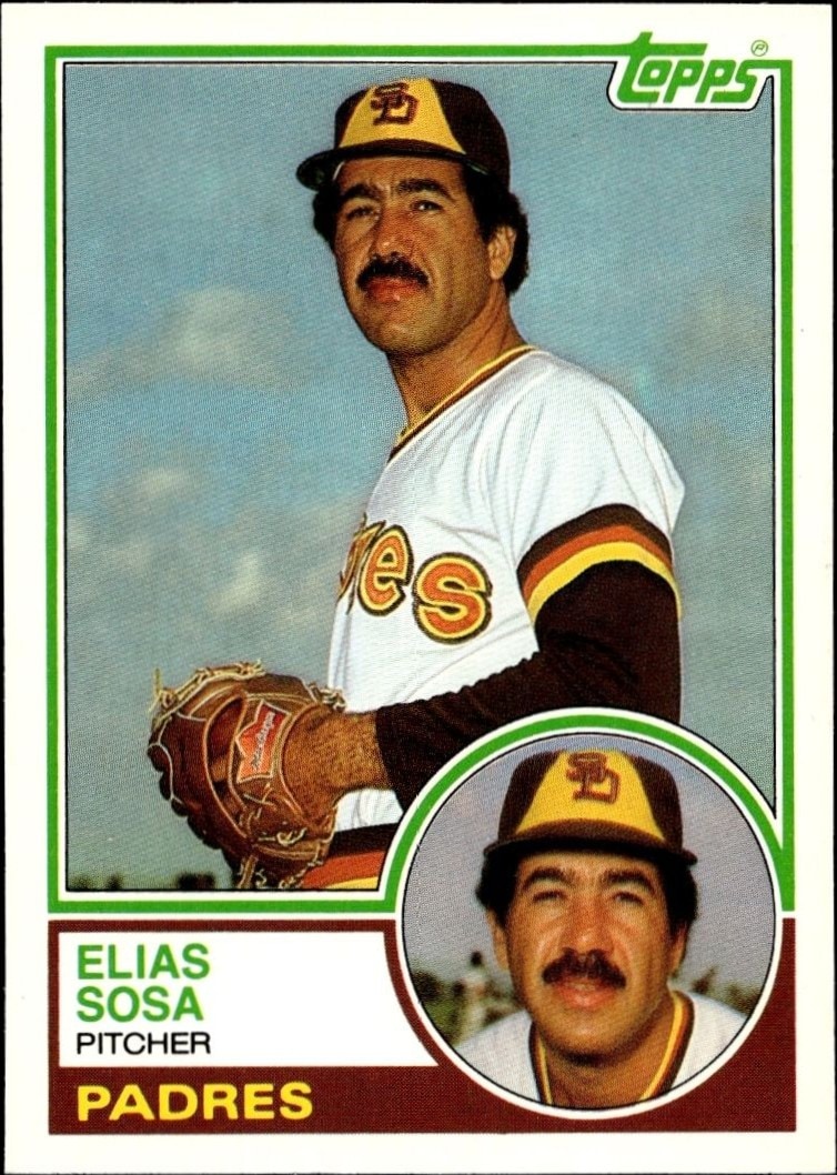 1983 Topps Traded Elias Sosa #107T trading card