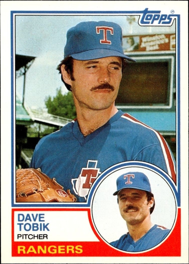 1983 Topps Traded Dave Tobik #113T trading card