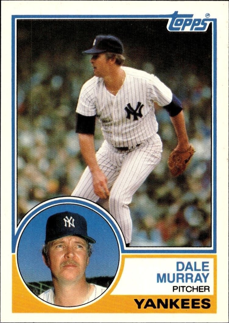 1983 Topps Traded Dale Murray #79T trading card