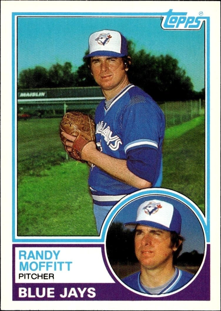 1983 Topps Traded Randy Moffitt #73T trading card