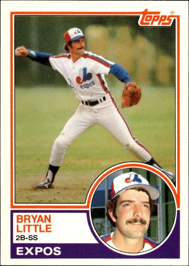 1983 Topps Traded Bryan Little #62T trading card