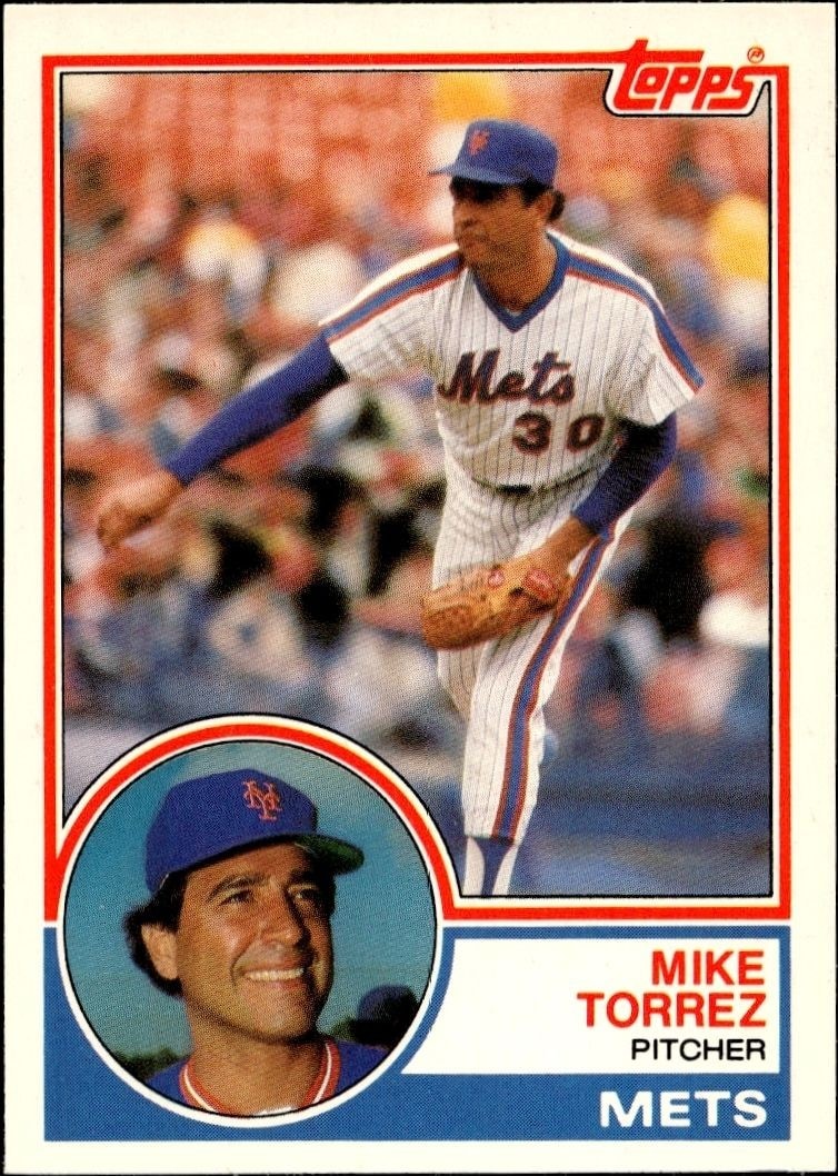 1983 Topps Traded Mike Torrez #115T trading card