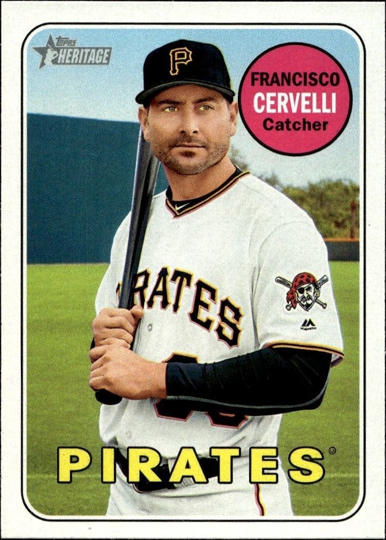 2018 Topps Heritage Francisco Cervelli #282 trading card
