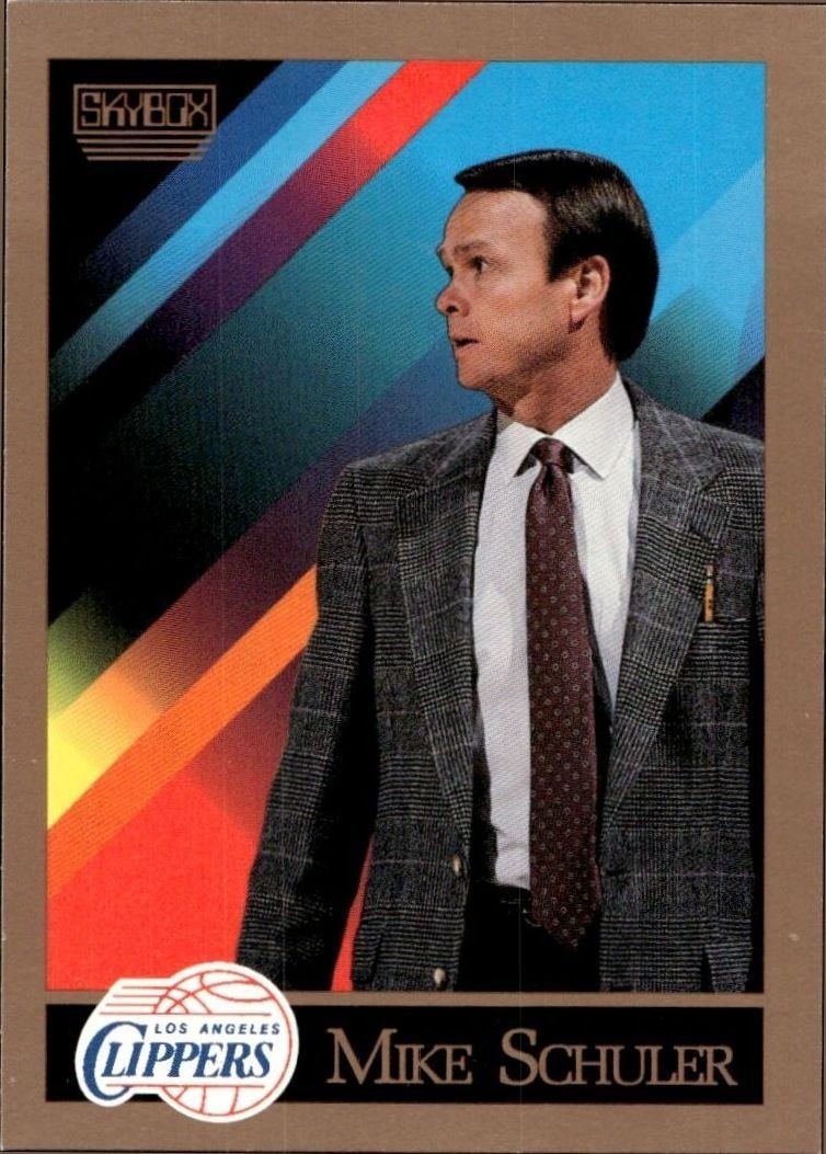 1990-91 Skybox Mike Schuler #312 trading card