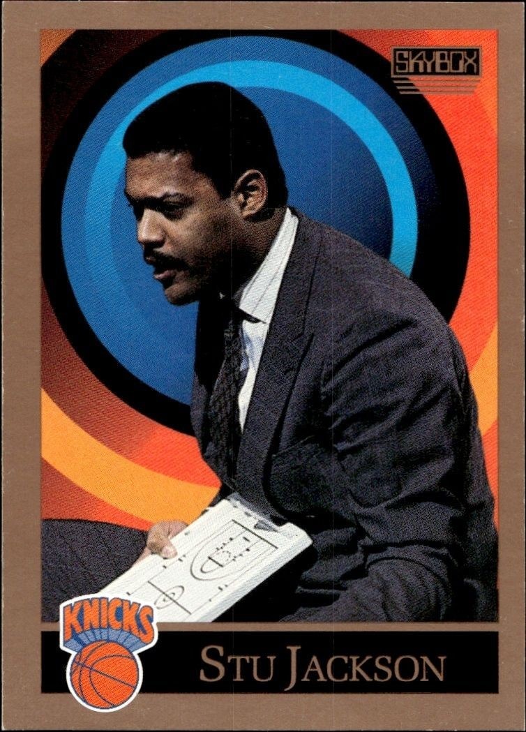 1990-91 Skybox Stu Jackson #318 trading card