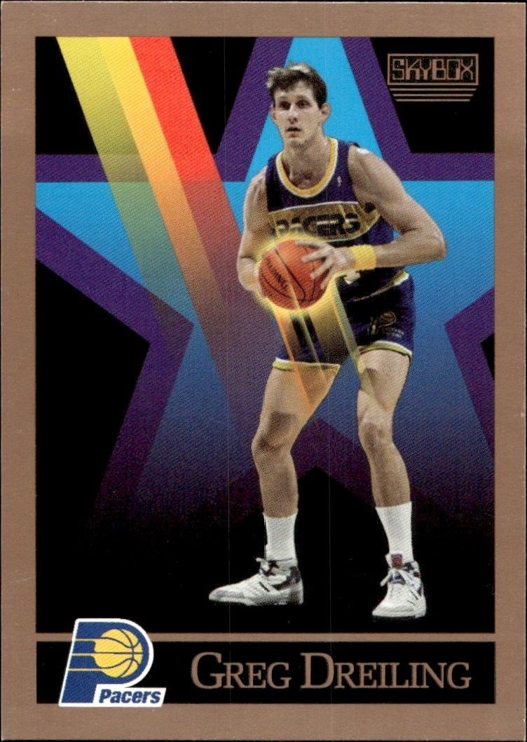 1990-91 Skybox Greg Dreiling #387 trading card