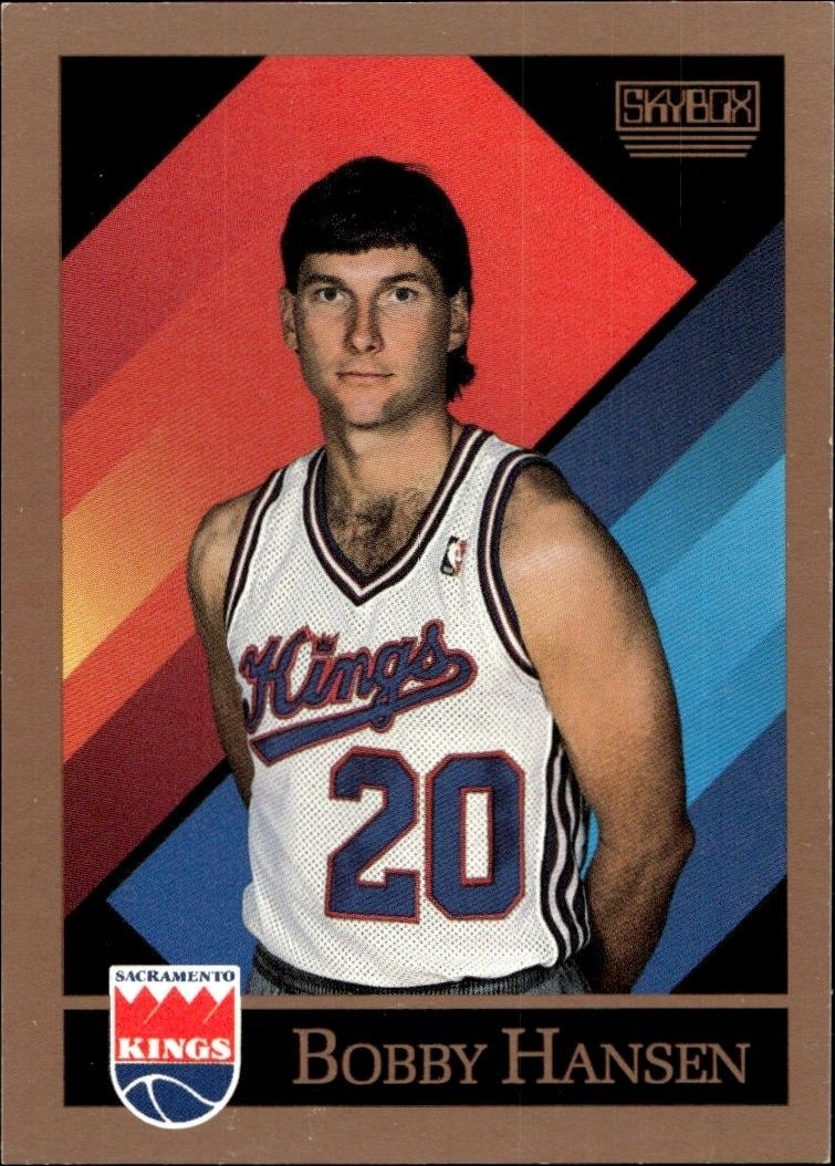 1990-91 Skybox Bobby Hansen #409 trading card