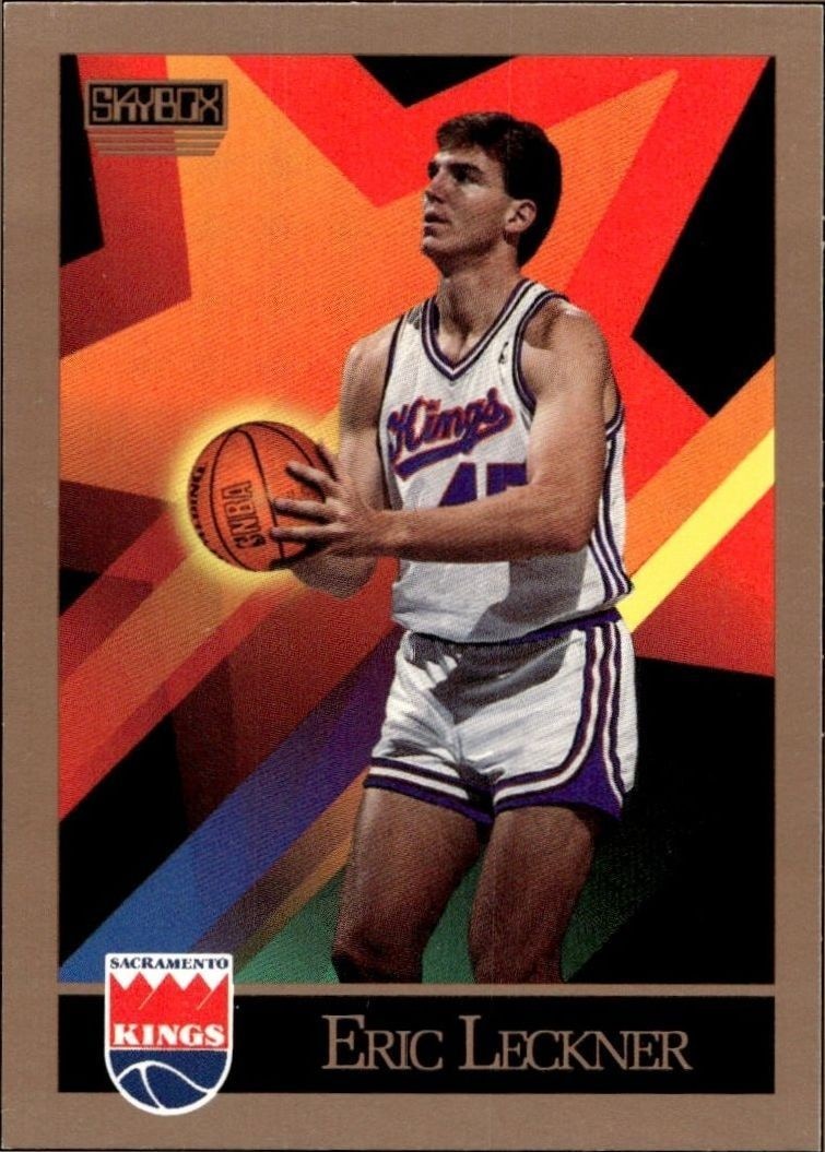 1990-91 Skybox Eric Leckner #410 trading card