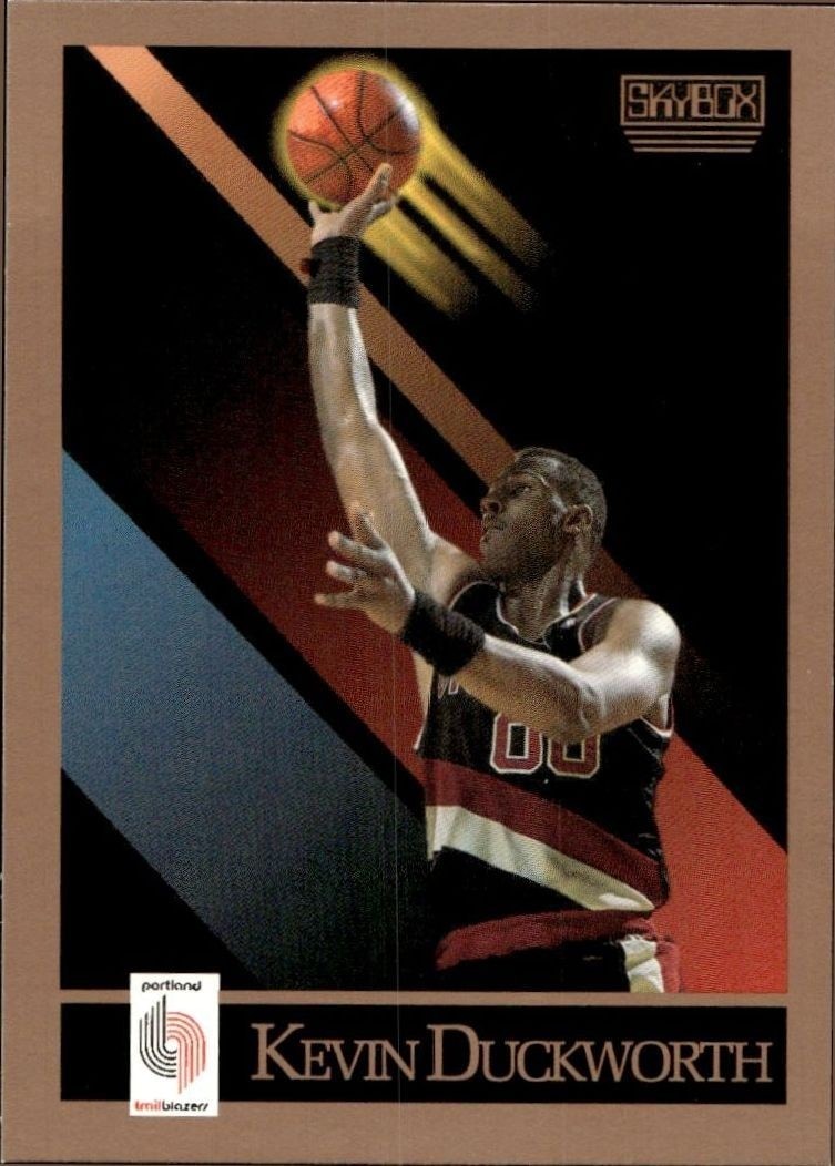 1990-91 Skybox Kevin Duckworth #234 trading card