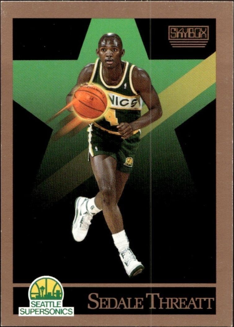 1990-91 Skybox Sedale Threatt #273 trading card