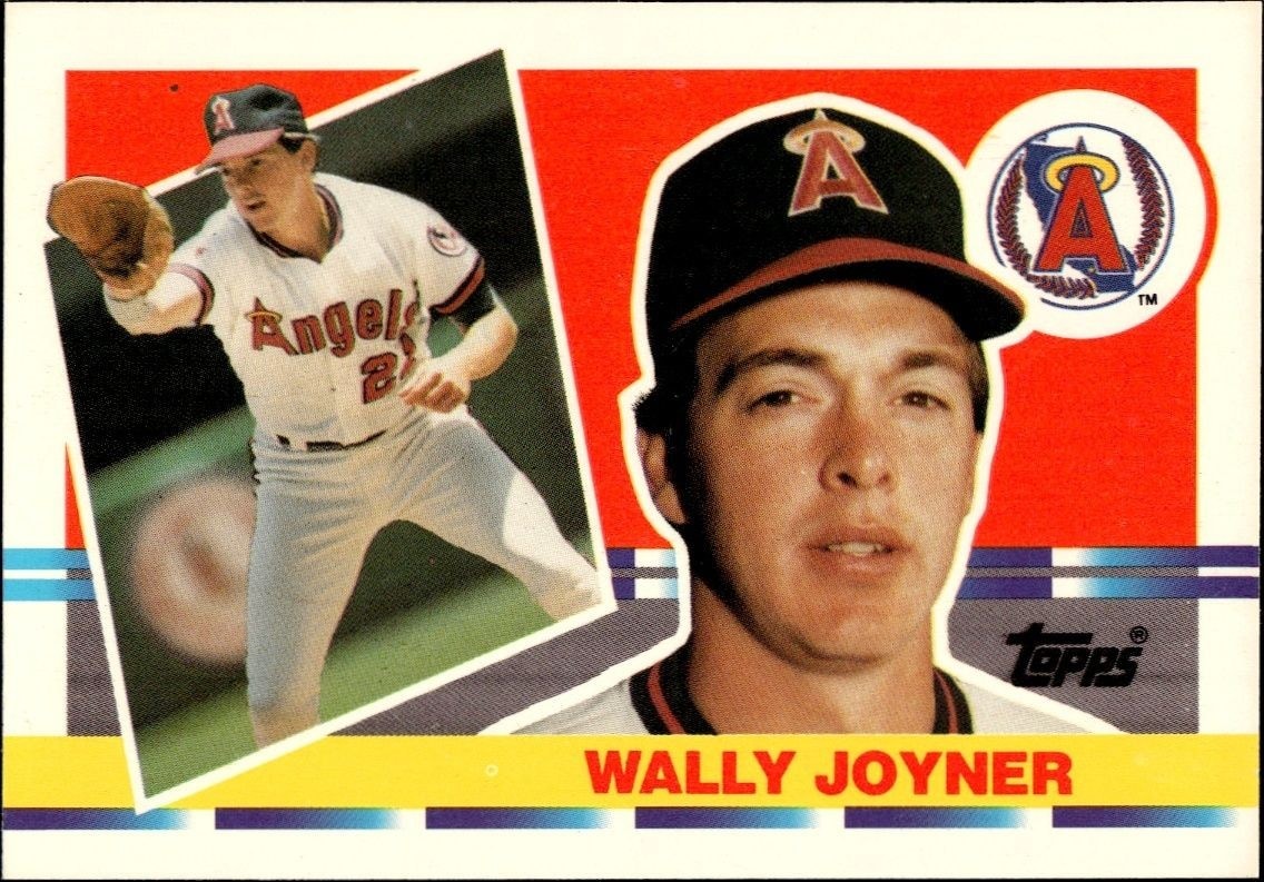 1990 Topps Big Wally Joyner #168 trading card