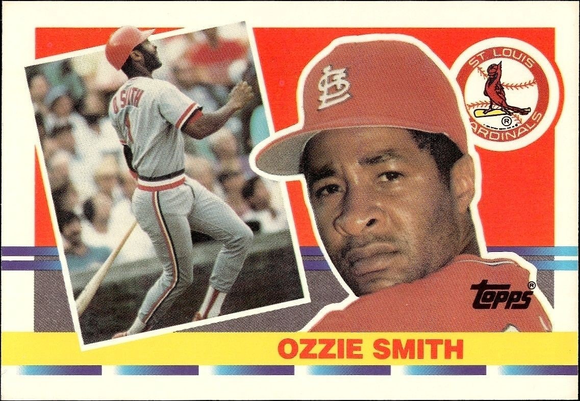 1990 Topps Big Ozzie Smith #203 trading card