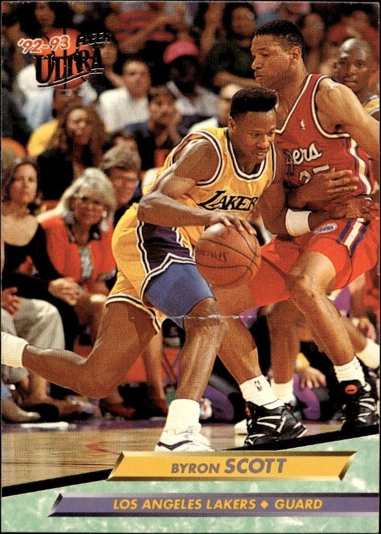 1992-93 Fleer Ultra Byron Scott #93 trading card