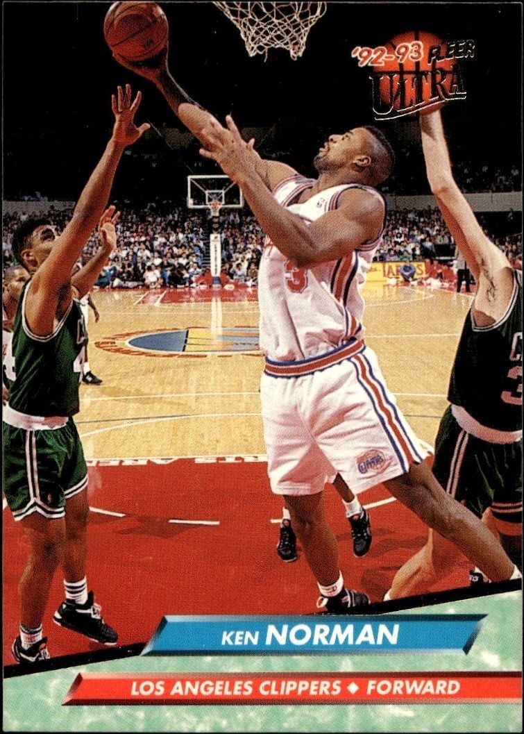1992-93 Fleer Ultra Ken Norman #86 trading card