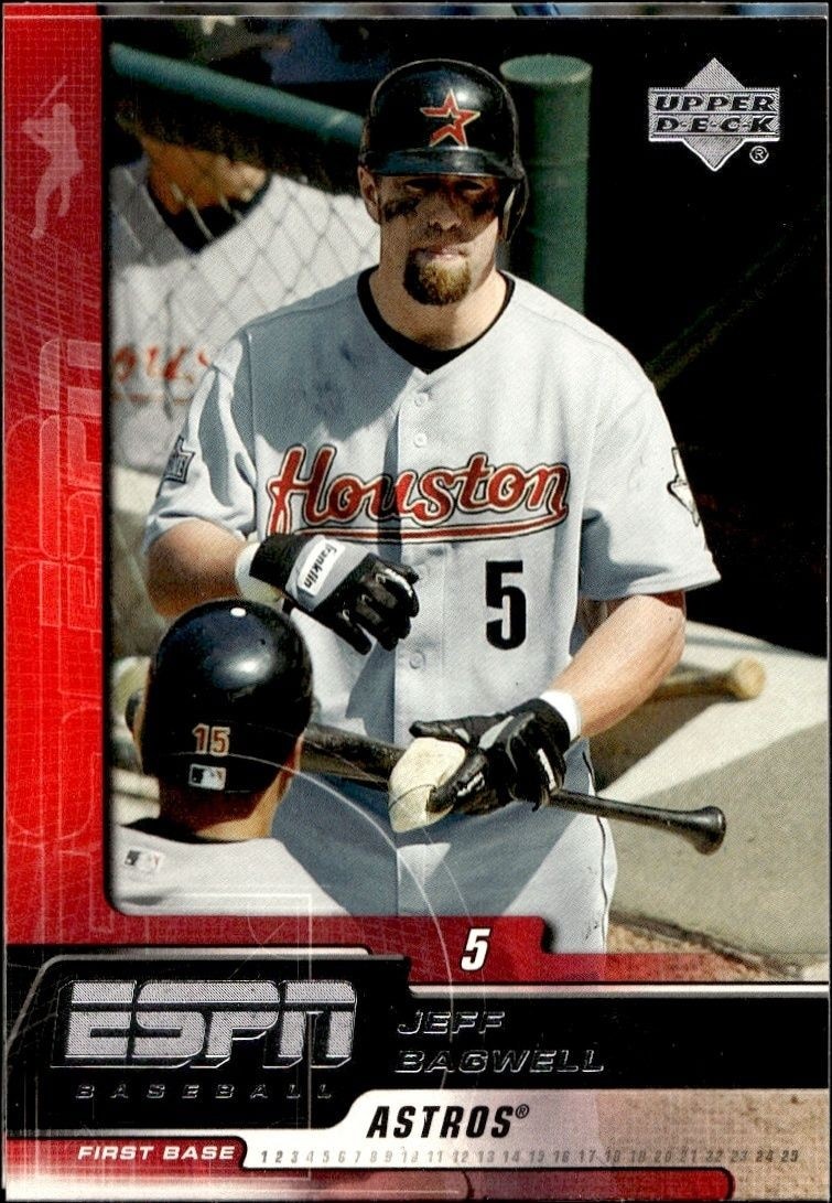 2005 Upper-Deck ESPN Jeff Bagwell #59 trading card