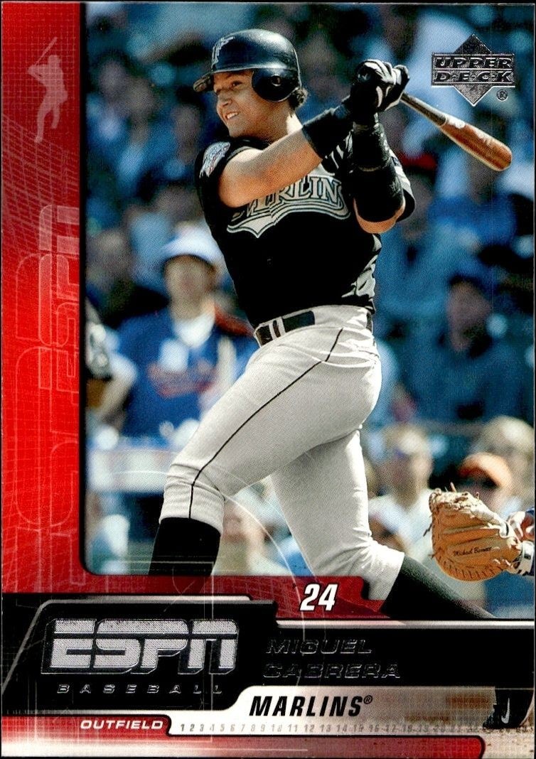 2005 Upper-Deck ESPN Miguel Cabrera #34 trading card