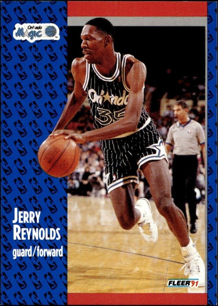 1991-92 Fleer Jerry Reynolds #146 trading card