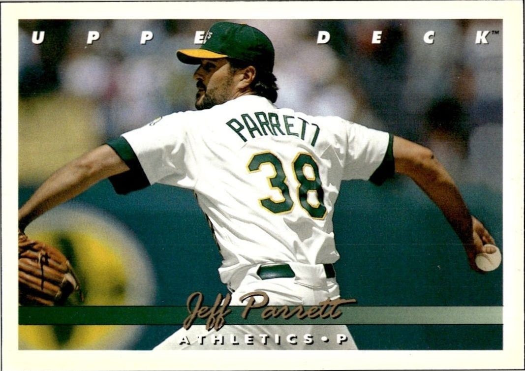 1993 Upper-Deck Jeff Parrett #311 trading card