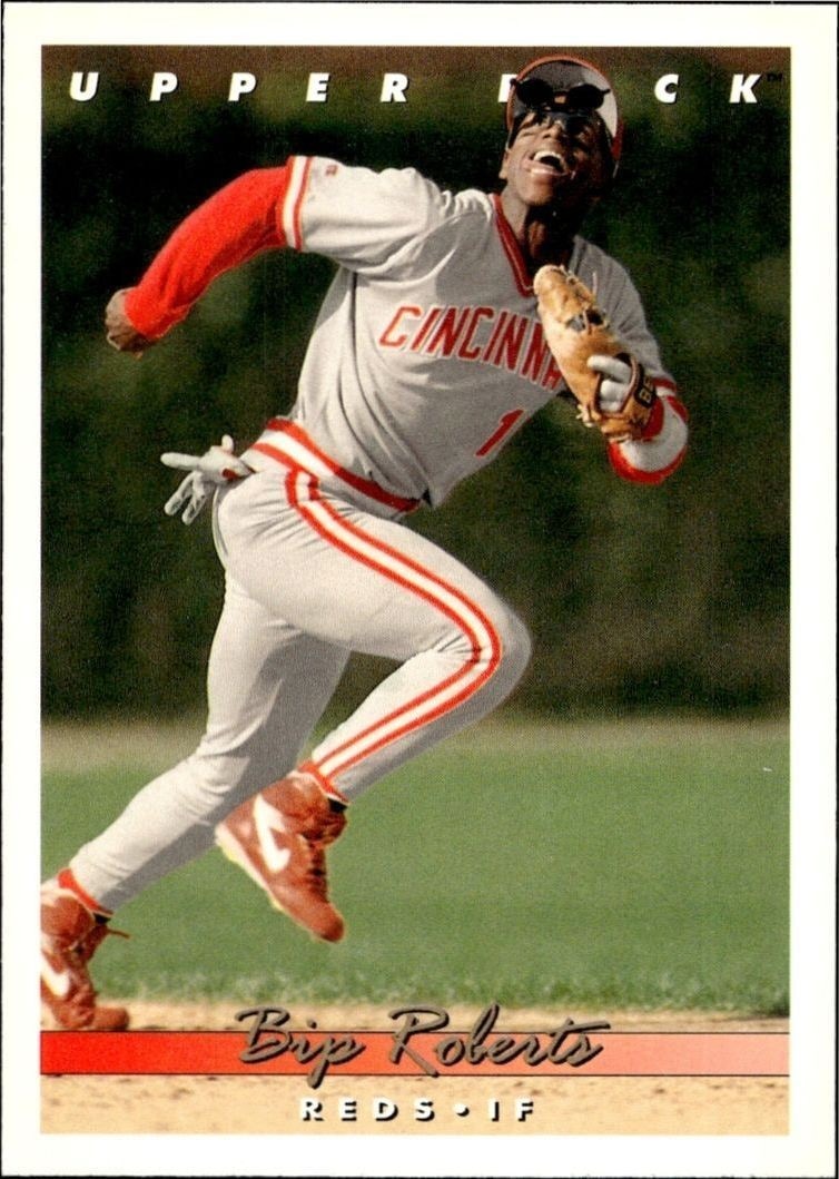 1993 Upper-Deck Bip Roberts #112 trading card