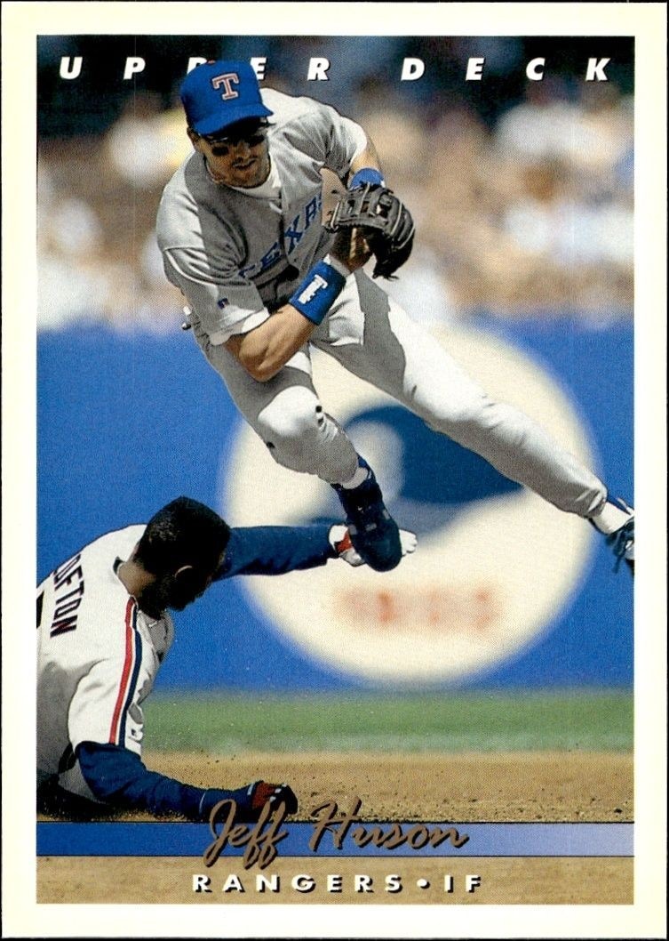 1993 Upper-Deck Jeff Huson #289 trading card