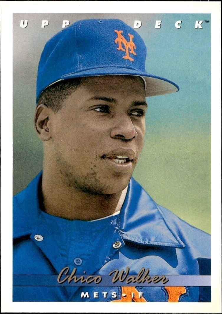 1993 Upper-Deck Chico Walker #727 trading card
