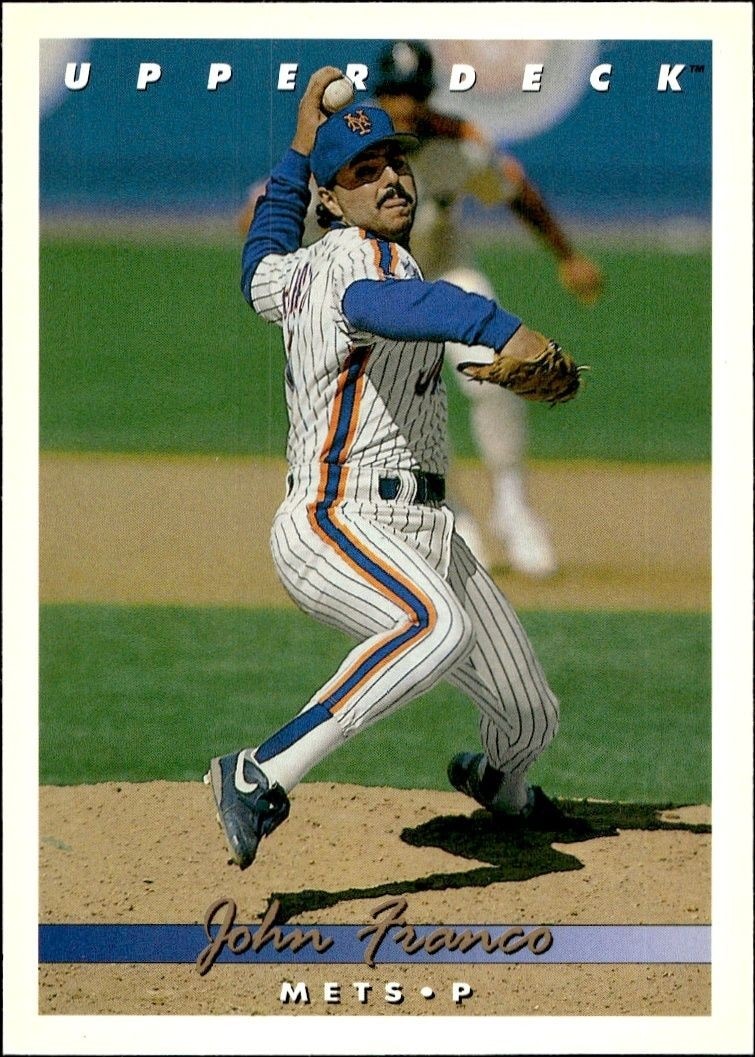 1993 Upper-Deck John Franco #321 trading card