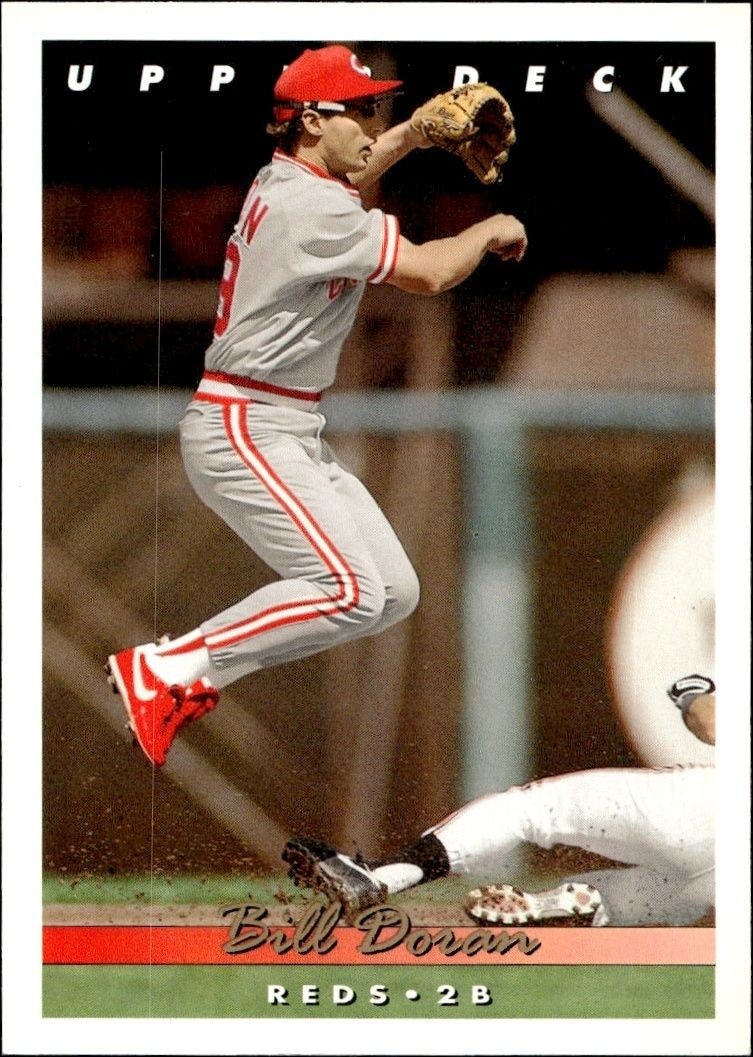 1993 Upper-Deck Bill Doran #107 trading card