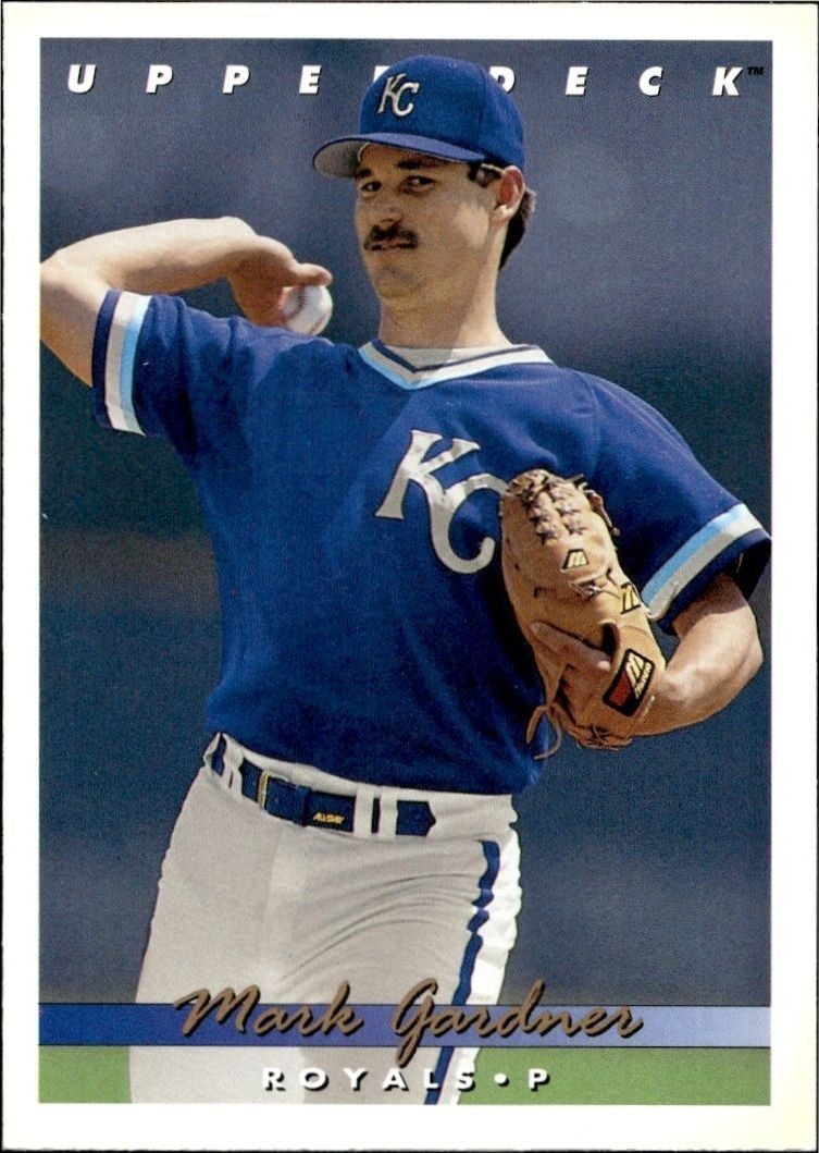 1993 Upper-Deck Mark Gardner #641 trading card