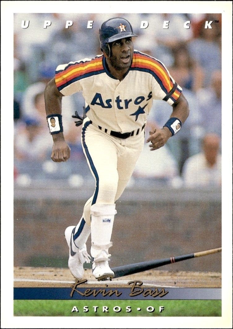 1993 Upper-Deck Kevin Bass #679 trading card