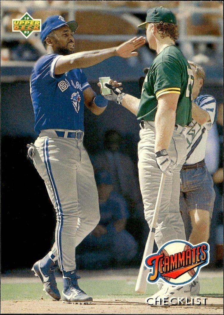 1992 Upper-Deck Joe Carter #41 trading card
