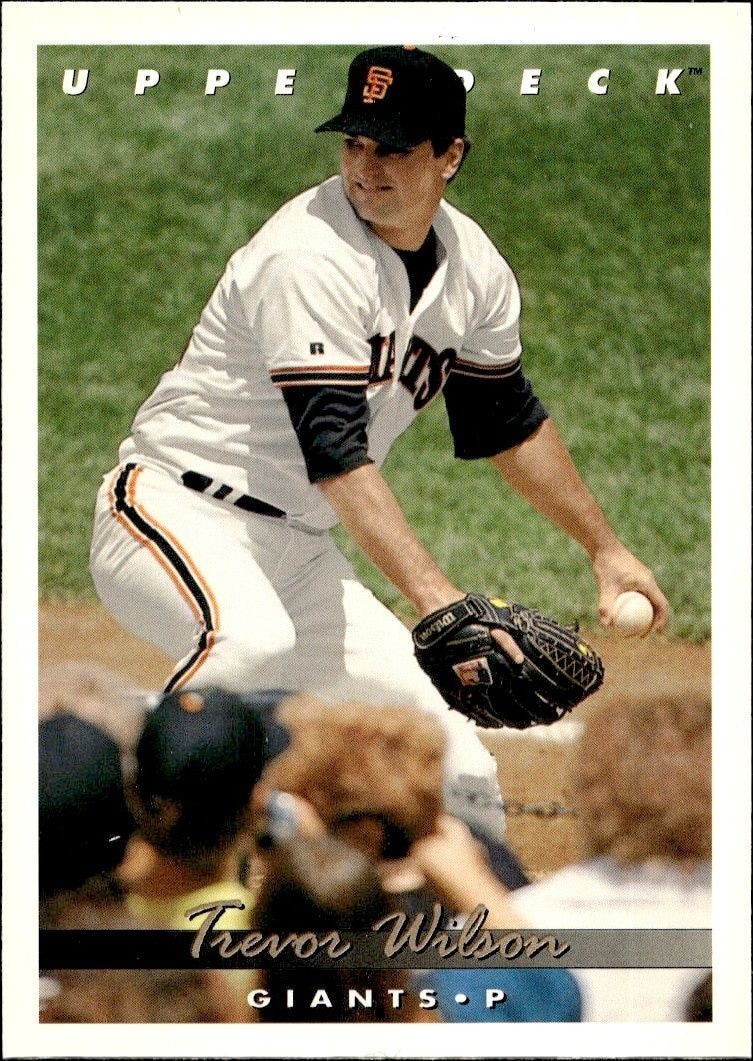 1993 Upper-Deck Trevor Wilson #197 trading card
